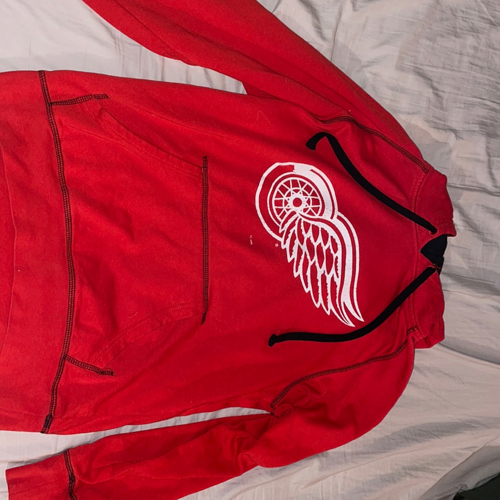 Red Wings Red Hoodie